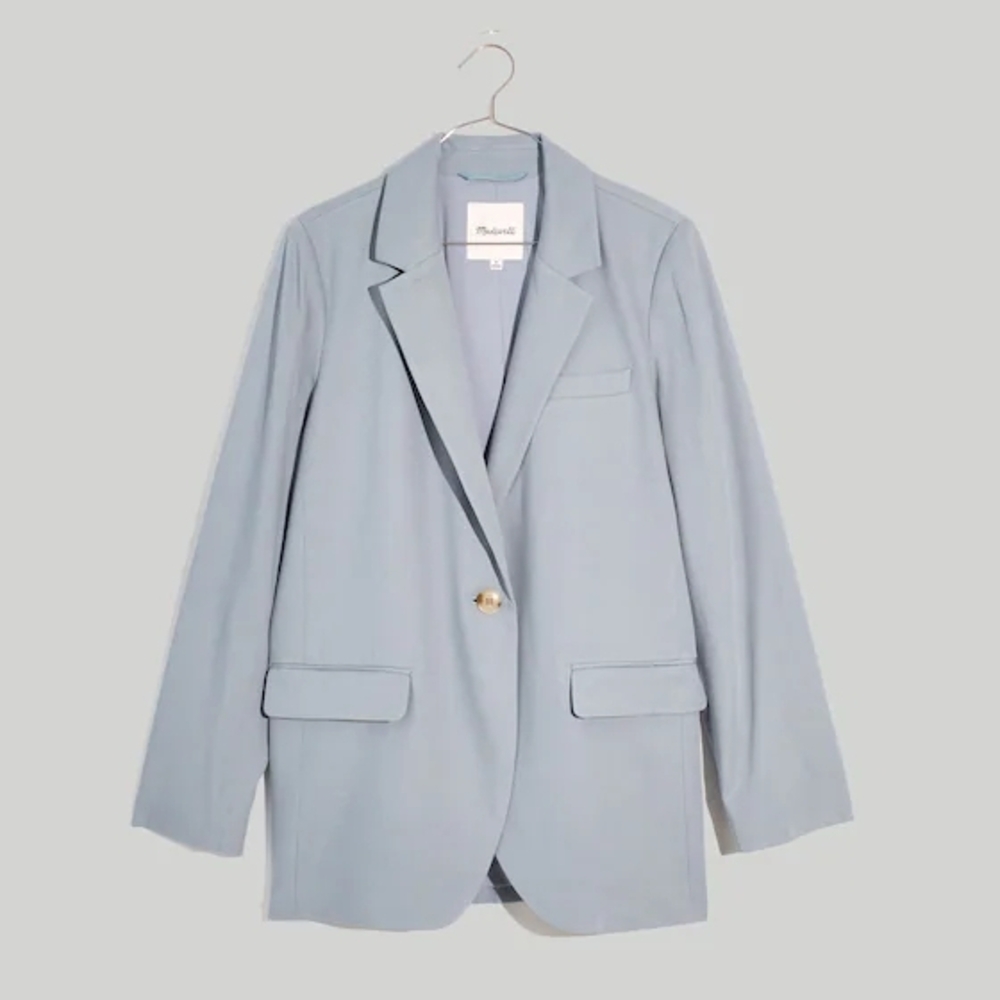 Madewell The Larsen Blazer In Drapeweave